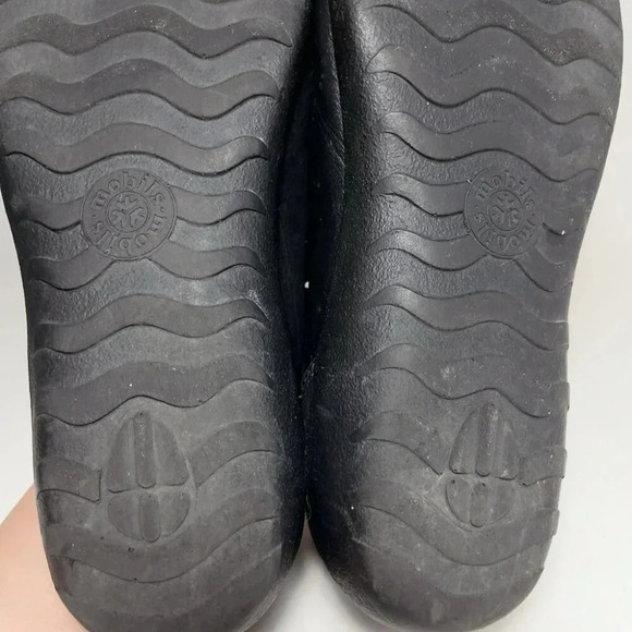 Mephisto Womens 10  Mobils Leather Lace Up Comfort Trainers Shoes - Picture 16 of 16